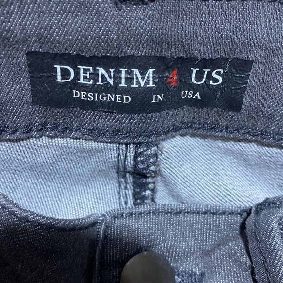 3For$20 Denim 4 Us Black Ripped Jeans size 5 - Picture 2 of 8